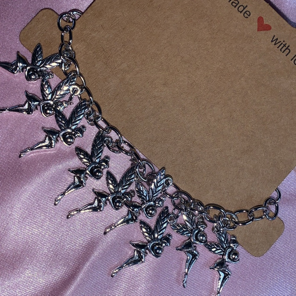 COPY - Silver Fairy Charm Bracelet